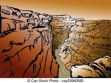... Grand Canyon - Panorama o - Grand Canyon Clipart