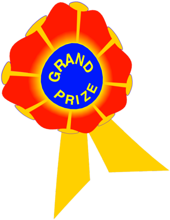 Grand Prize Clip Art Prize Ta - Prize Clipart