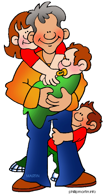 grandmother and grandfather clipart