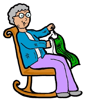 grandmother face clipart