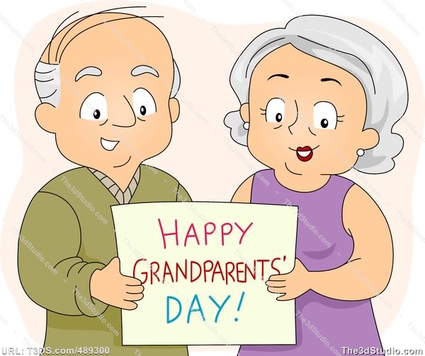 Visit grandparents clipart - 