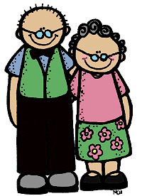 grandparent clipart - Clipart Grandparents