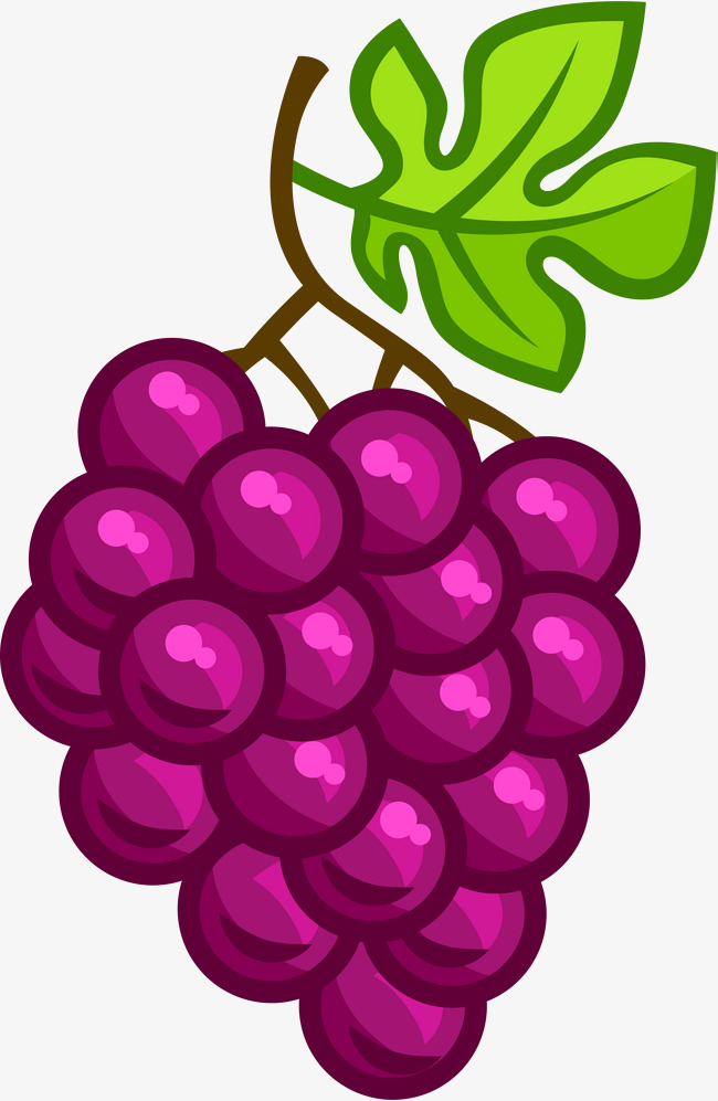 purple cartoon grapes, Cartoon Clipart, Violet, Cartoon PNG Image and  Clipart