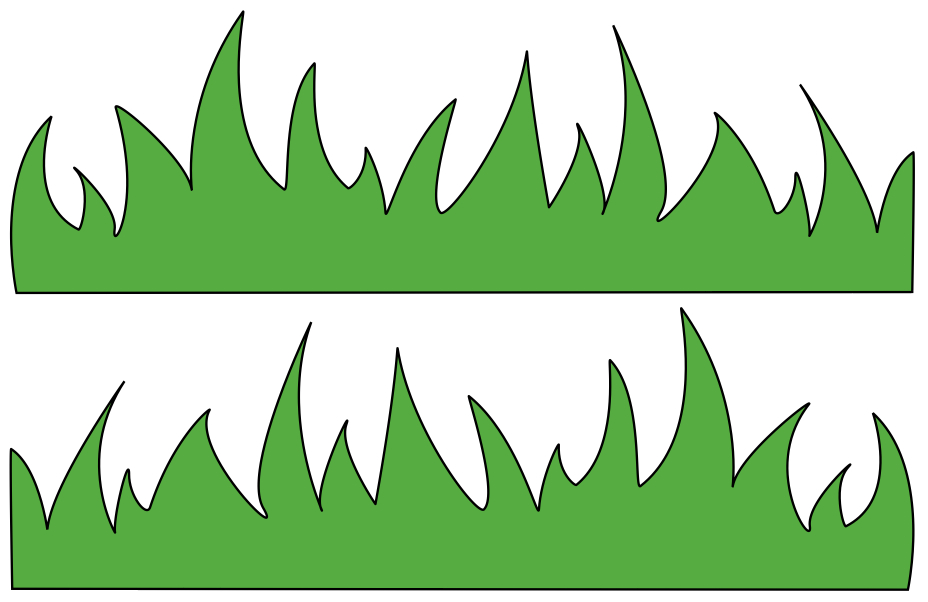 grass border clipart - Clip Art Grass