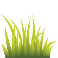 grass clipart black and white