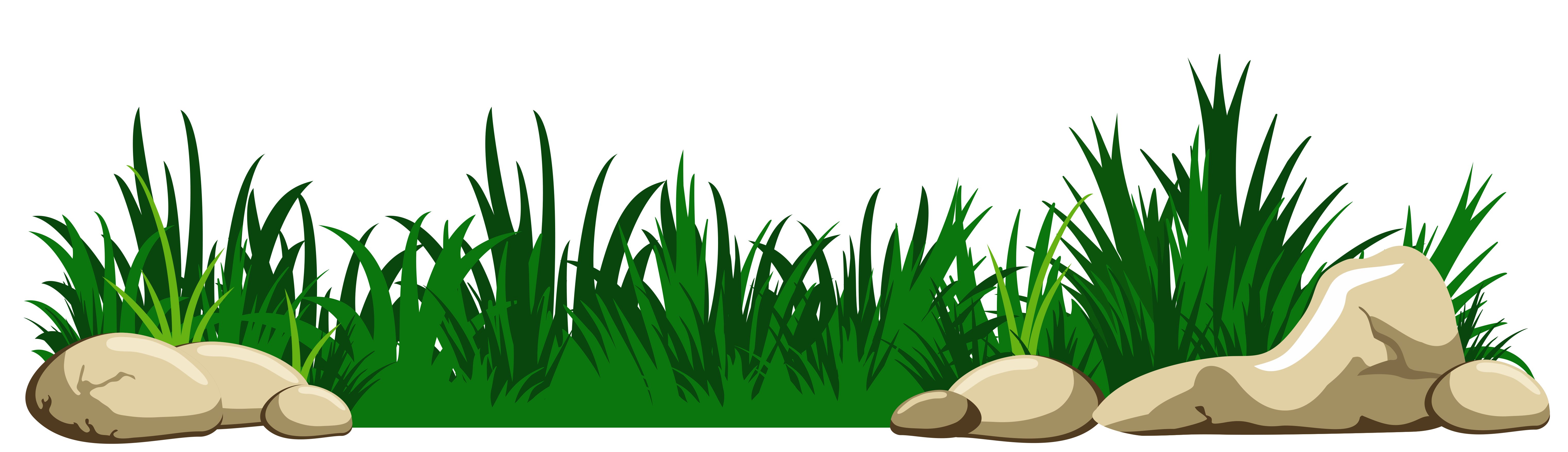 Grass With Rocks Transparent PNG Clipart Gallery Yopriceville