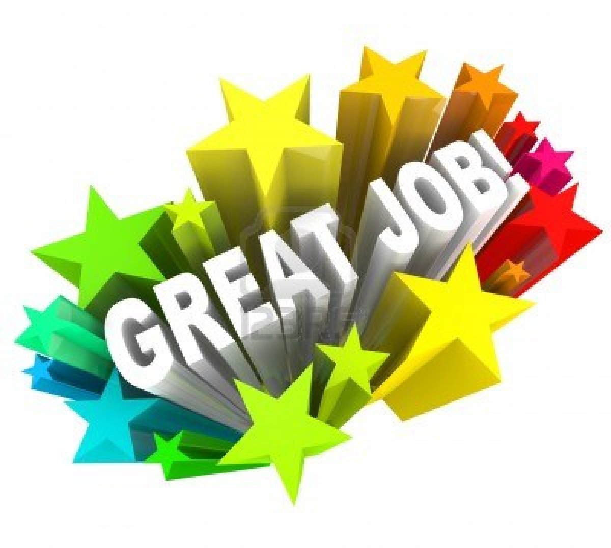 Great Job Stars Clipart - Great Job Clipart