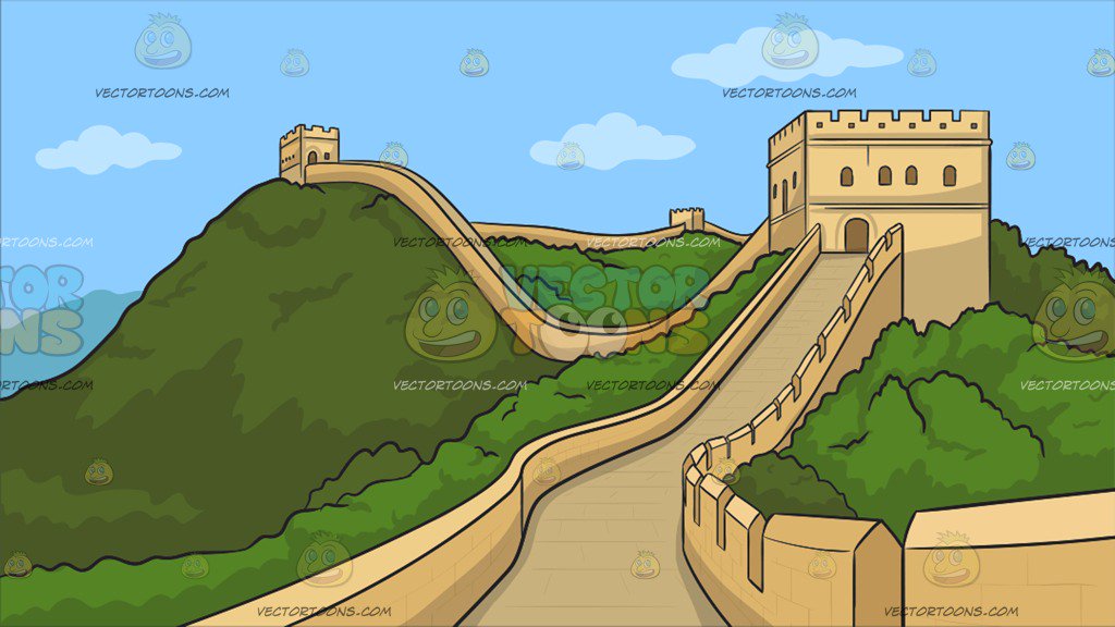 Clip Art: Great Wall of China