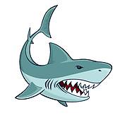 ... great white shark ... - Shark Images Clipart