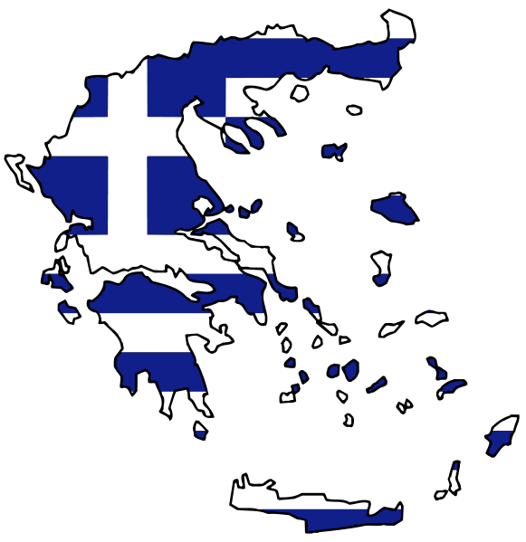 Vector Clipart Of Greece Love