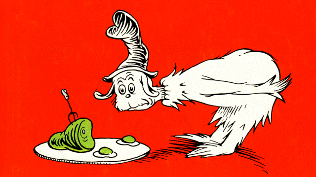 Green Eggs And Ham Clipart Black And White Gallery