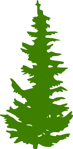 Green Evergreen Tree Clip Art At Clker Com Vector Clip Art Online