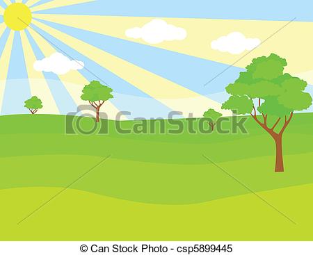 Green landscape Stock Illustrationsby ...