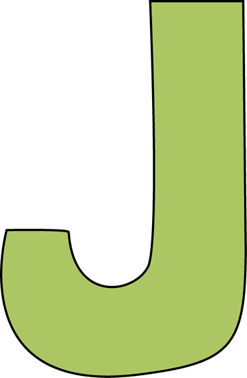 Green Letter J