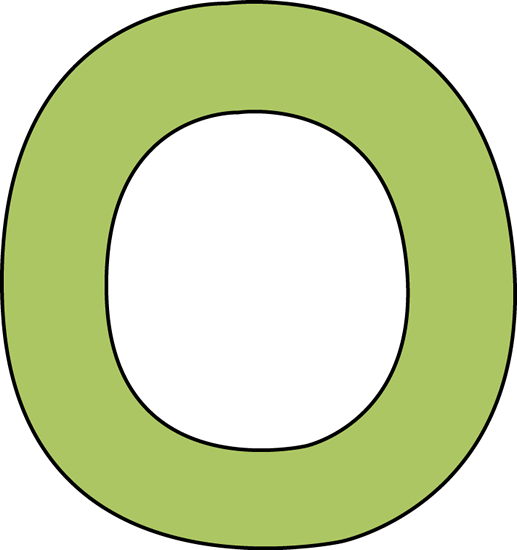 Green Letter O