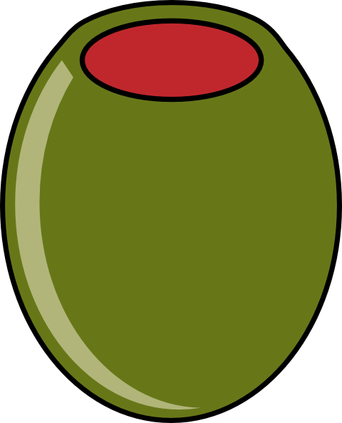Green Olive Clip Art