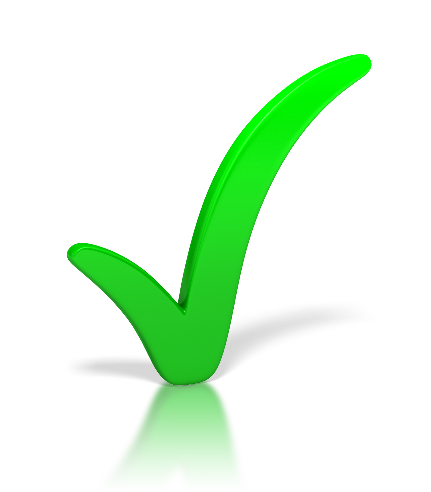 Green Tick PNG Clipart