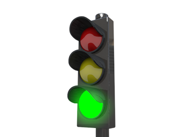 Traffic Semaphore Green Light