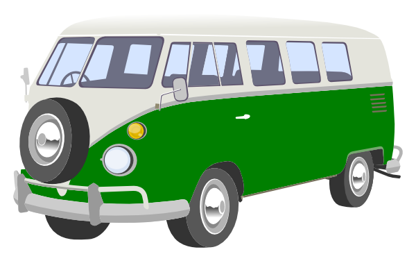 Green Van Clip Art At Clker C - Clipart Van
