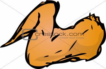 grilled chicken clipart - Chicken Wing Clipart