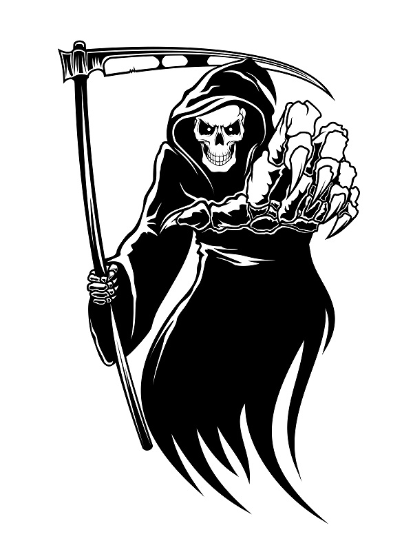 Grim reaper clipart - ClipartFest