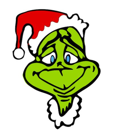 grinch wreath | Free Christmas Clip Art from the Public Domain | Wreaths | Pinterest | The ou0026#39;jays, The grinch and Clip art