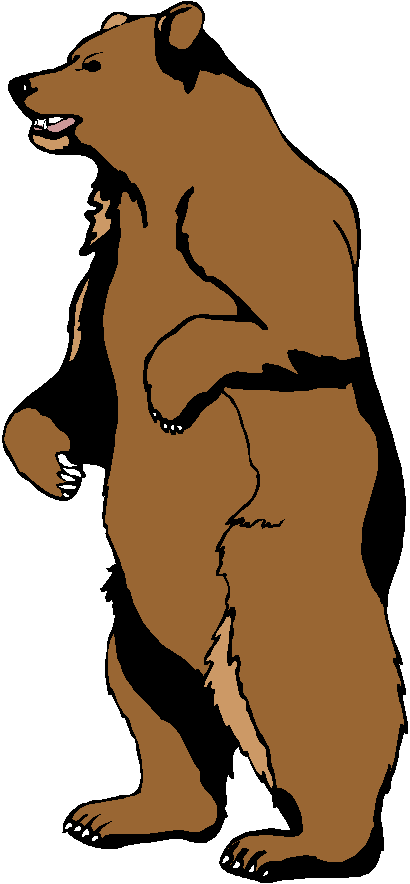 grizzly bear clipart - Grizzly Bear Clipart