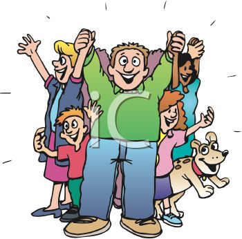 group clipart - Happy People Clipart