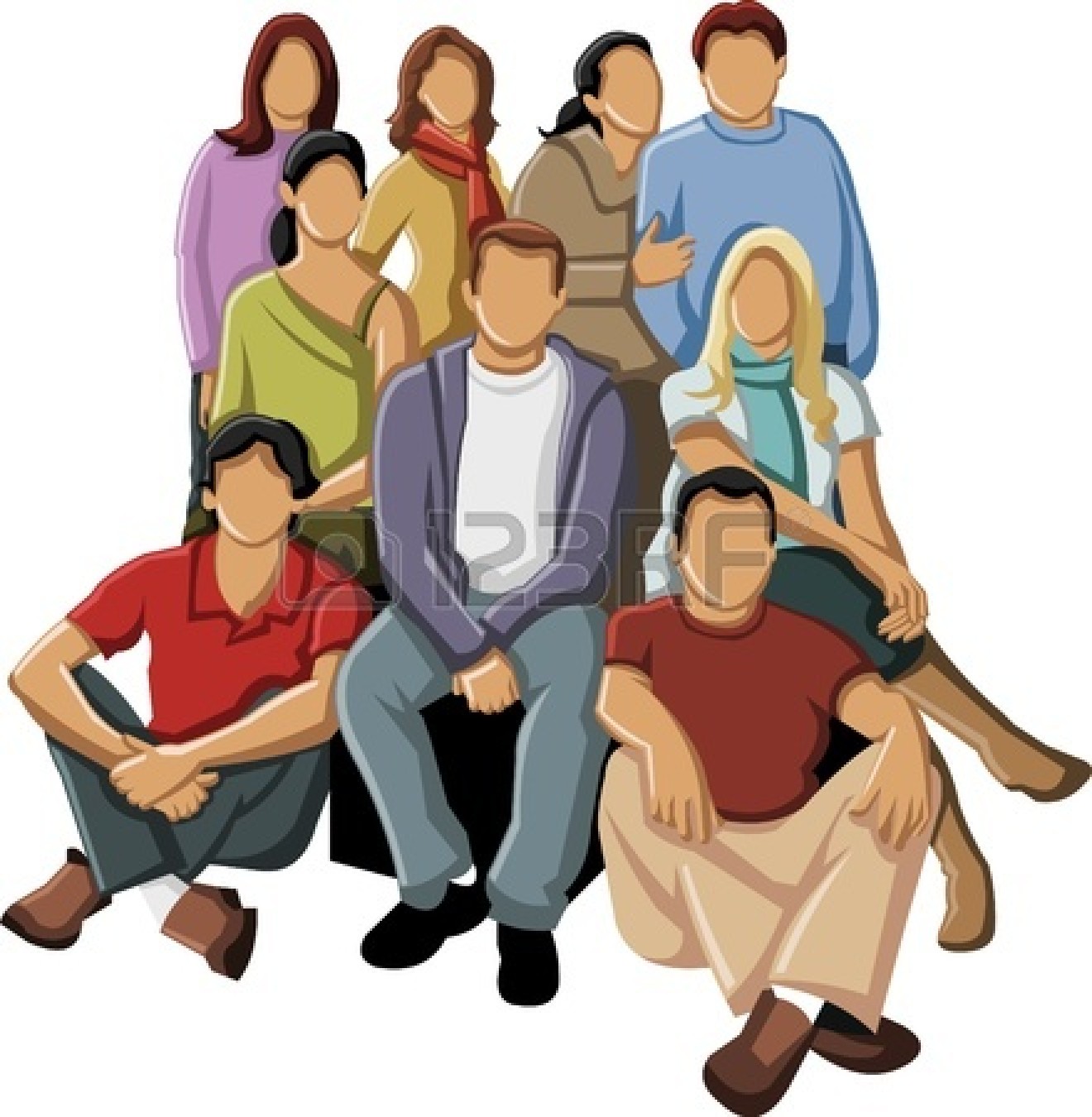 Group Of Business People Clipart 16876016 Group Of Young People Jpg