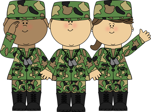 veterans day soldier clip art