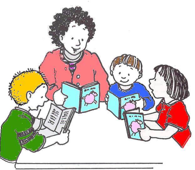 Guided Reading Is Just An Opp - Small Group Clip Art