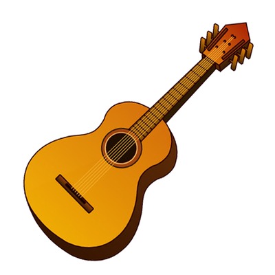 Guitar Clip Art Acoustic Musi - Guitar Clip