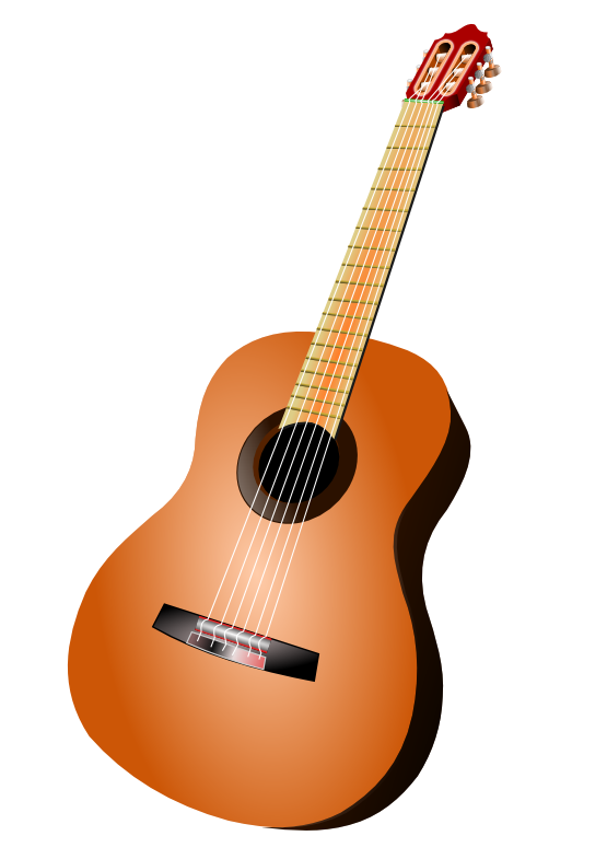 Acoustic Guitar Clip Art. Fre