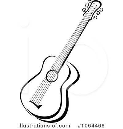Guitar Clipart Black And White Images Pictures Becuo