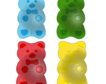 Gummy Bears Clipart Gummy Bear Etsy