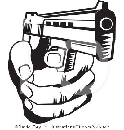 gun clipart - Pistol Clip Art