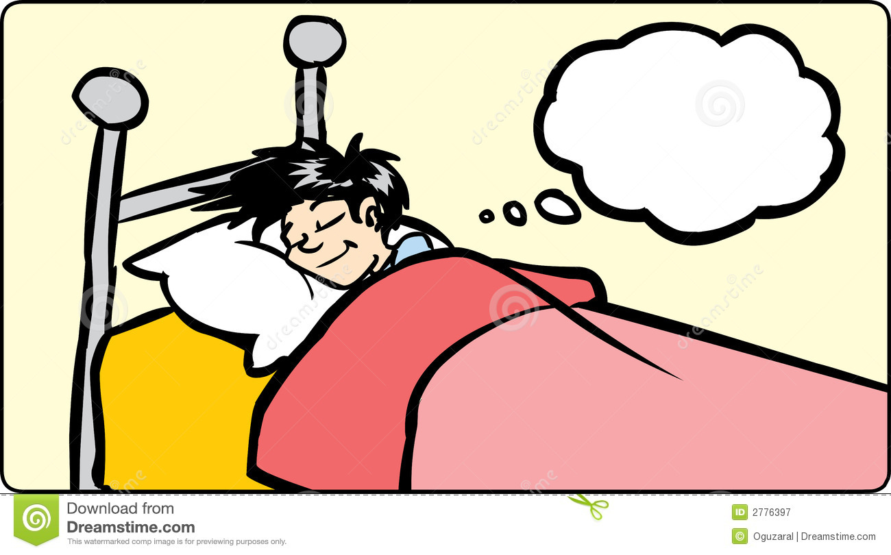 Guy Sleeping With Dream Bubble Clipart Cliparthut Free Clipart
