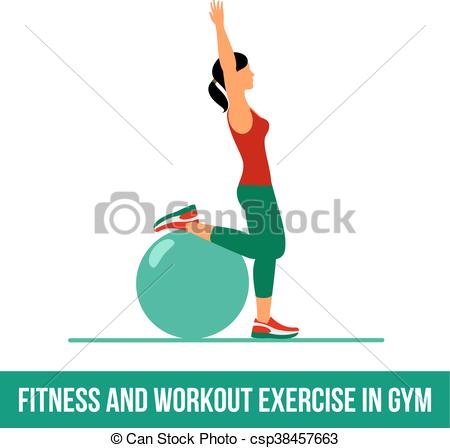 Ball exercise - csp38457663
