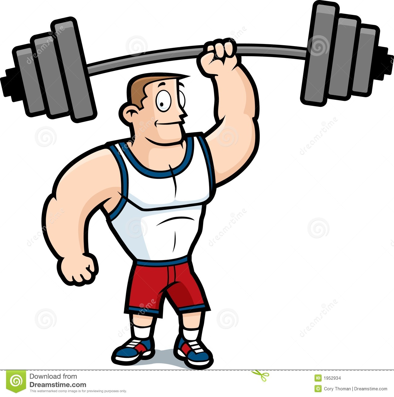 Sports Clipart Image of A Str