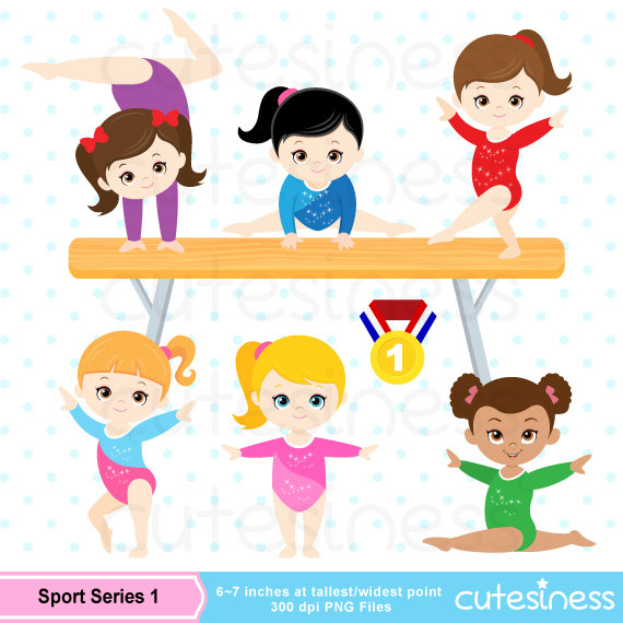 Gymnastic Clipart, Gymnastic Clip Art, Gymnastic Girl Clipart, Gymnast Girl Clipart | Clip art, Graphics and Girls