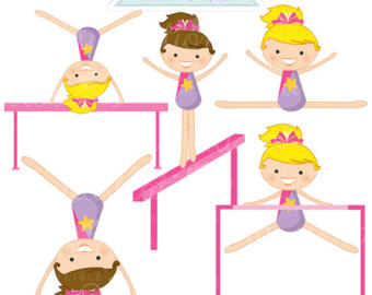 Gymnastics Clipart Image .