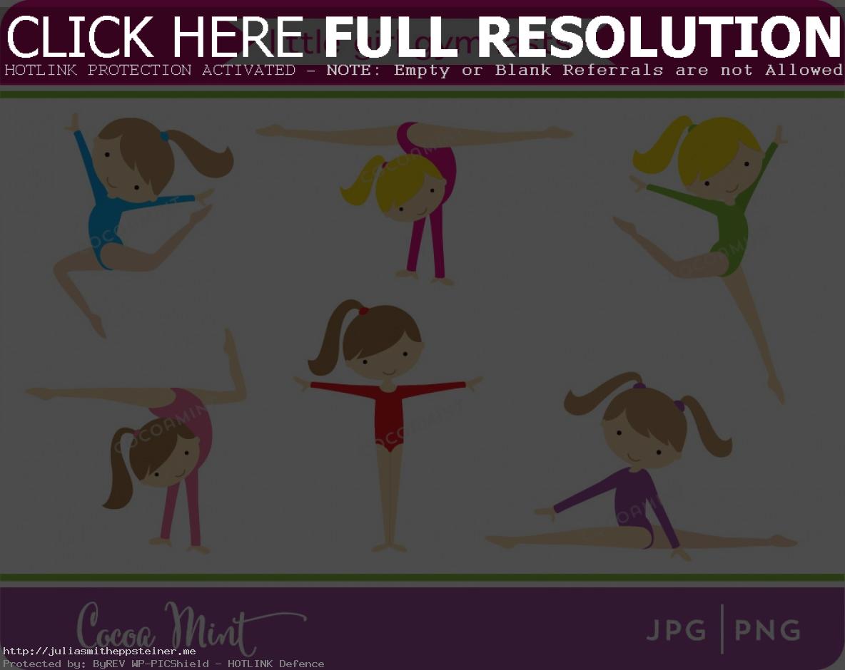 Wonderful Gymnastic Clip Art  - Gymnastics Clipart