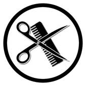 hair dresser u0026middot; haircut or hair salon symbol