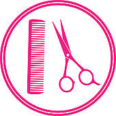 ... hair salon icon ... - Hair Stylist Clipart