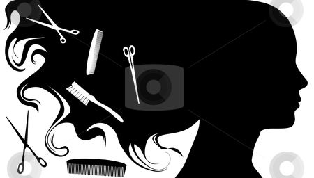 hair salon pictures clip art | Hair Style Beauty Salon Background A stock vector clipart, Hair Style ... | Just for Work | Pinterest | Beauty salons, ...