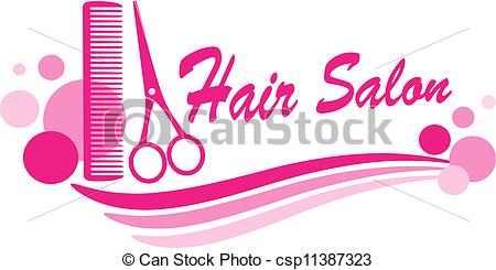 ... hair salon sign with scissors - pink hair salon sign with... ...