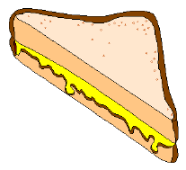 half sandwich clipart - Grilled Cheese Clipart