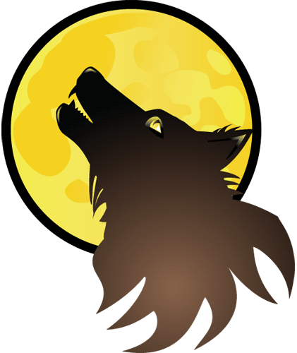 halloween werewolf clipart