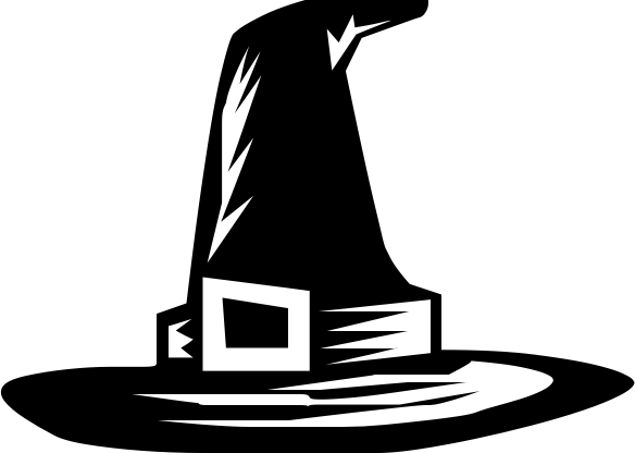Witch hat clipart picture