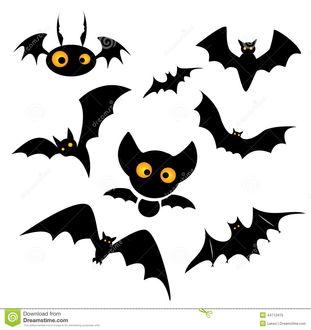 Halloween bat clip art illust - Halloween Bat Clipart